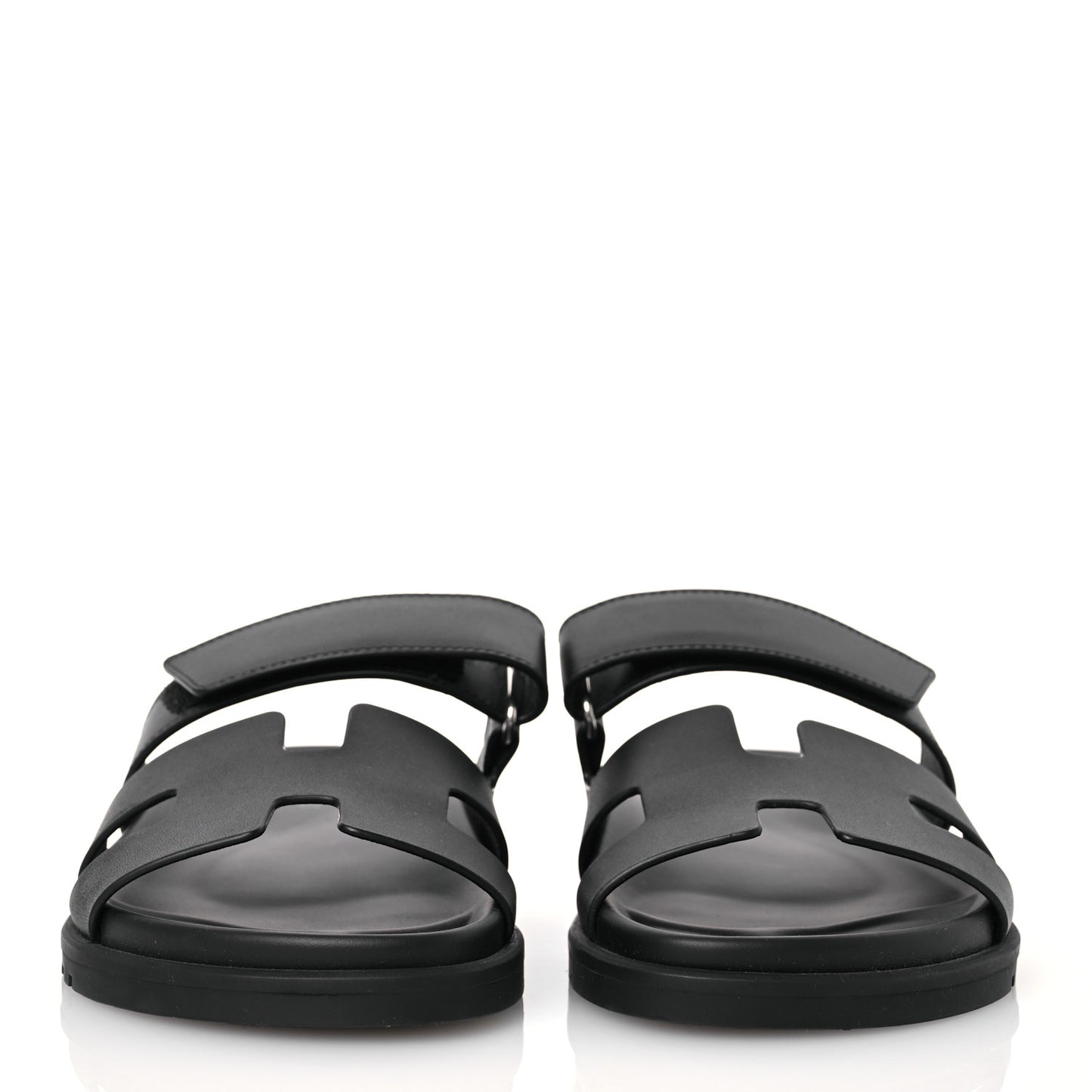 Calfskin Womens Chypre Sandals 37 Black