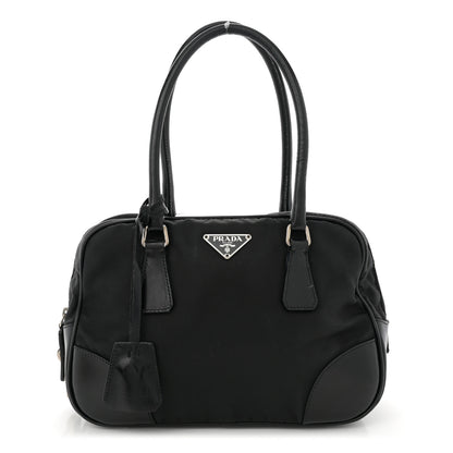 Prada Nylon Small Bowler Black 1 of 13