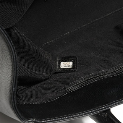 Chanel Calfskin Small Cerf Shopper Tote Black 8 of 8