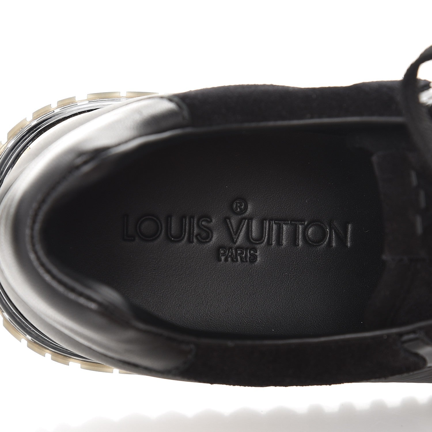 Louis Vuitton Epi Suede Run Away Sneakers 38.5 Black 6 of 9
