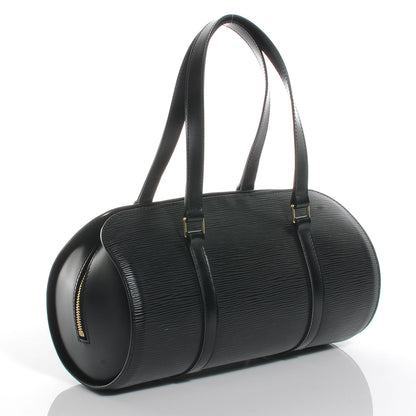 Louis Vuitton Epi Soufflot Black 3 of 8