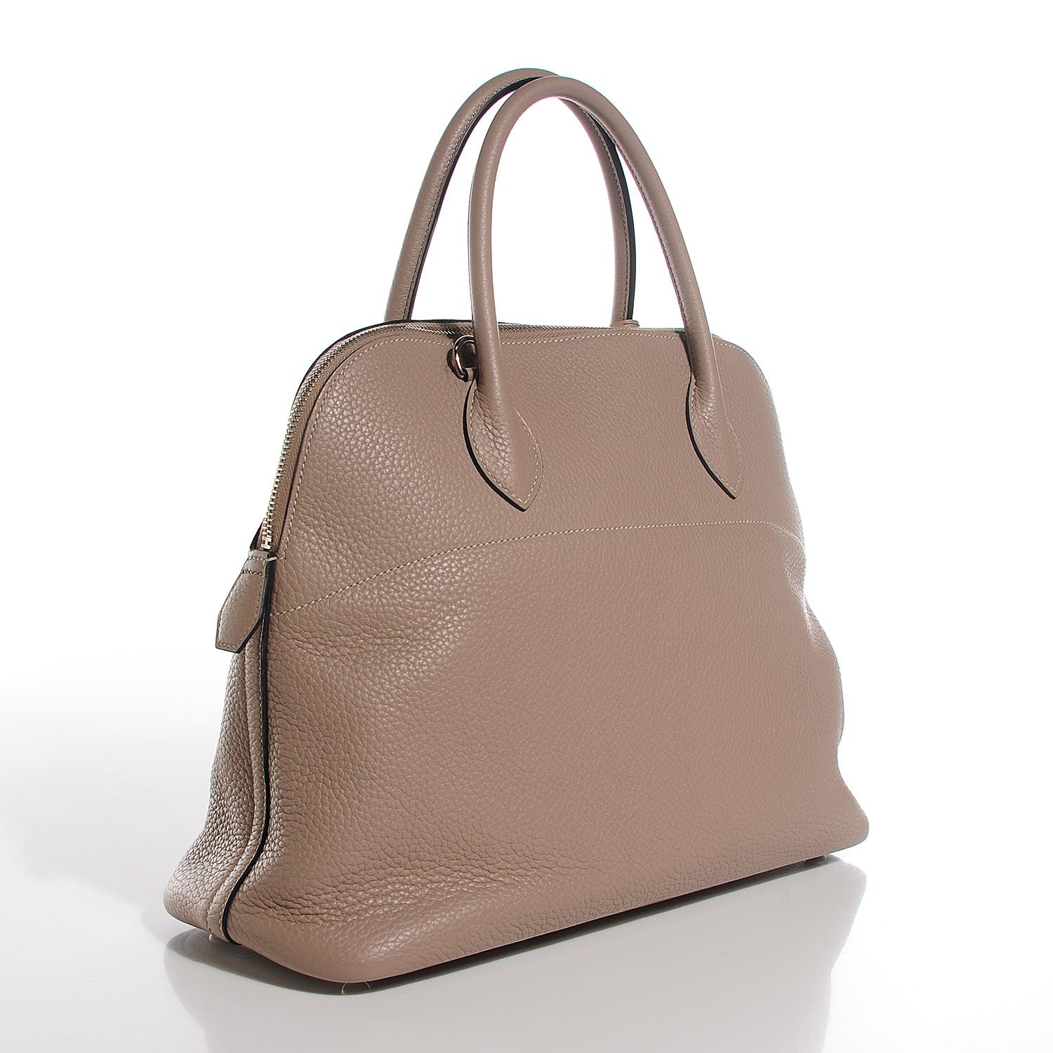 Hermes Taurillon Clemence Bolide 35 Gris Tourterelle 3 of 21