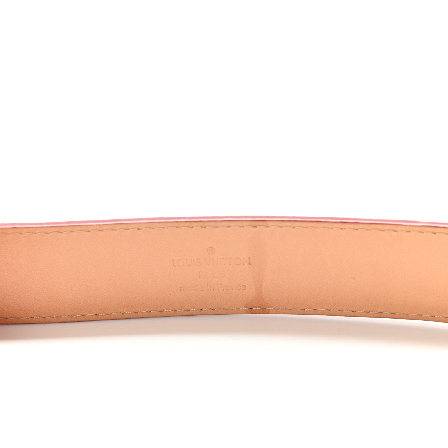 Louis Vuitton Vernis Ceinture 30mm Belt 80 32 Rouge 3 of 5