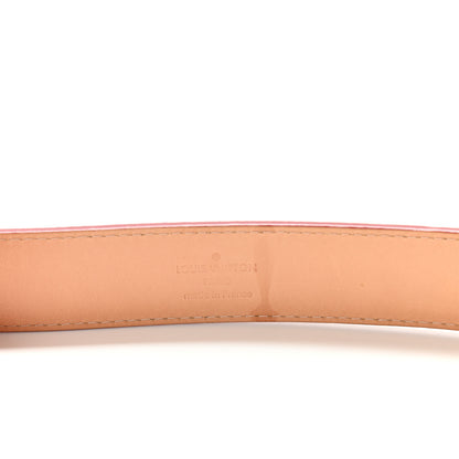 Louis Vuitton Vernis Ceinture 30mm Belt 80 32 Rouge 3 of 5