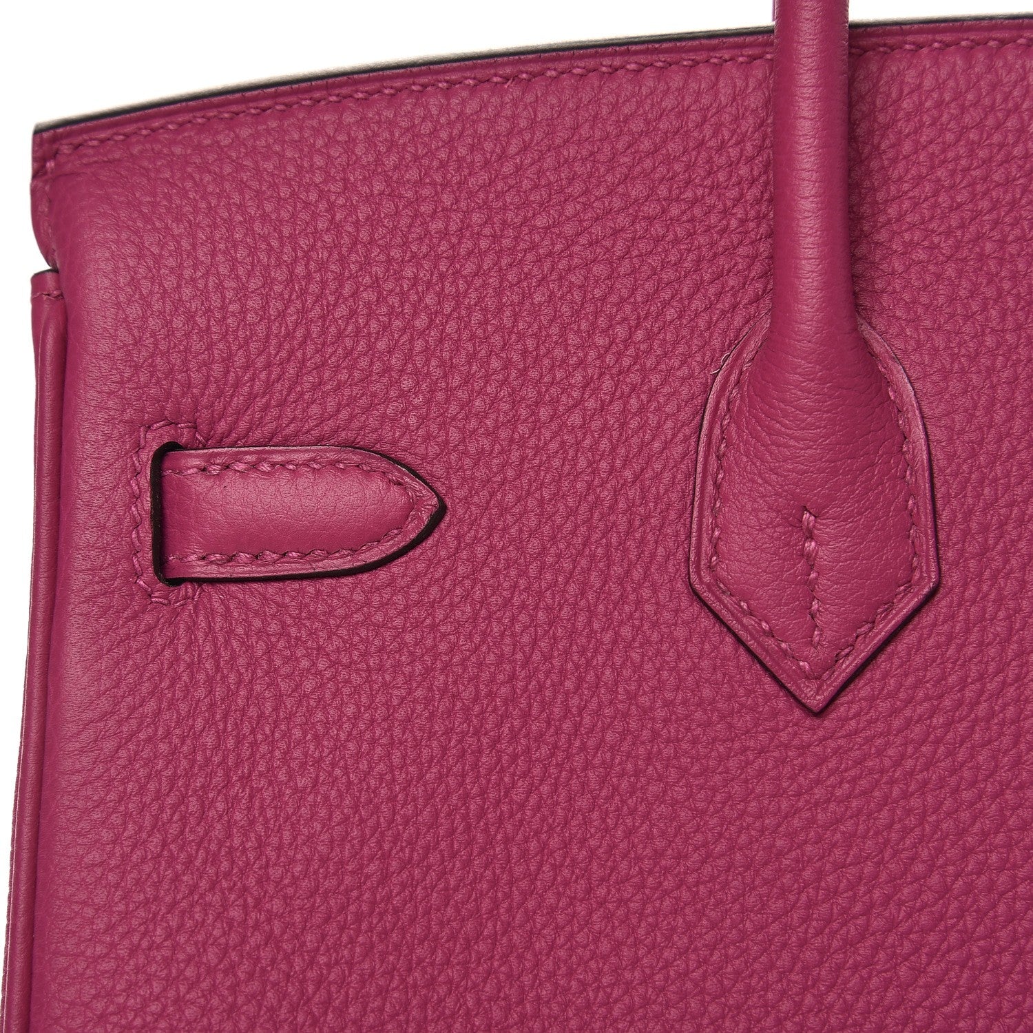 Hermes Togo Birkin 25 Rose Pourpre 33 of 36