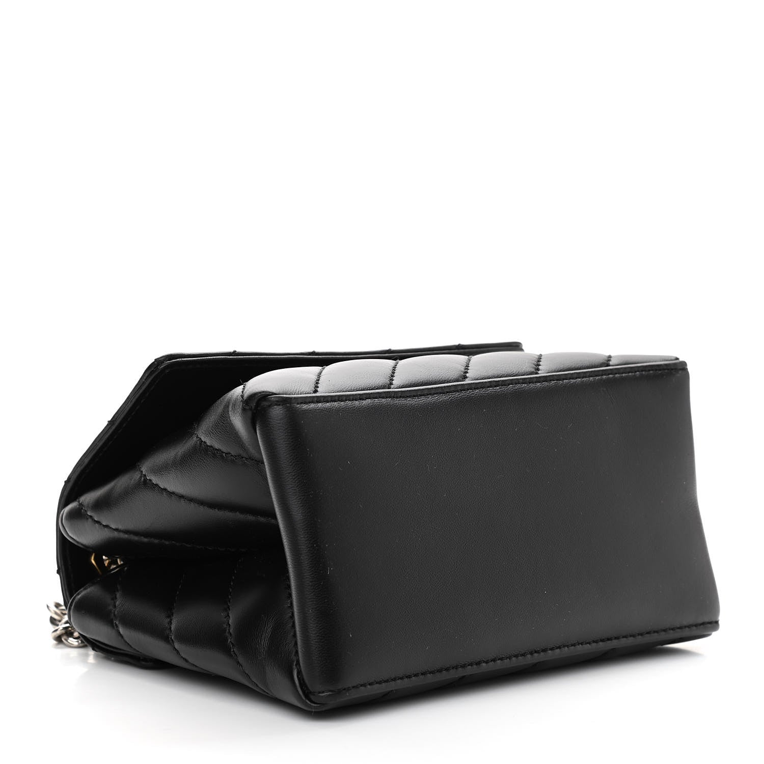 Off-White Calfskin Diagonal Quilted Jackhammer 19 Shoulder Bag Black 4 of 10