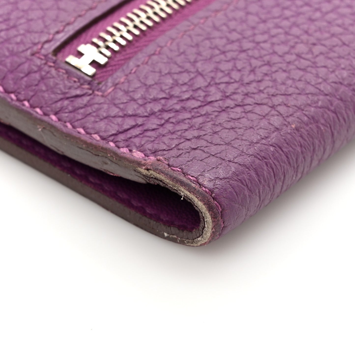Togo Dogon Recto Verso Wallet Violet