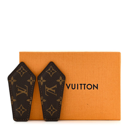 Louis Vuitton Monogram LV Backstage Hair Clip Toile 5 of 5