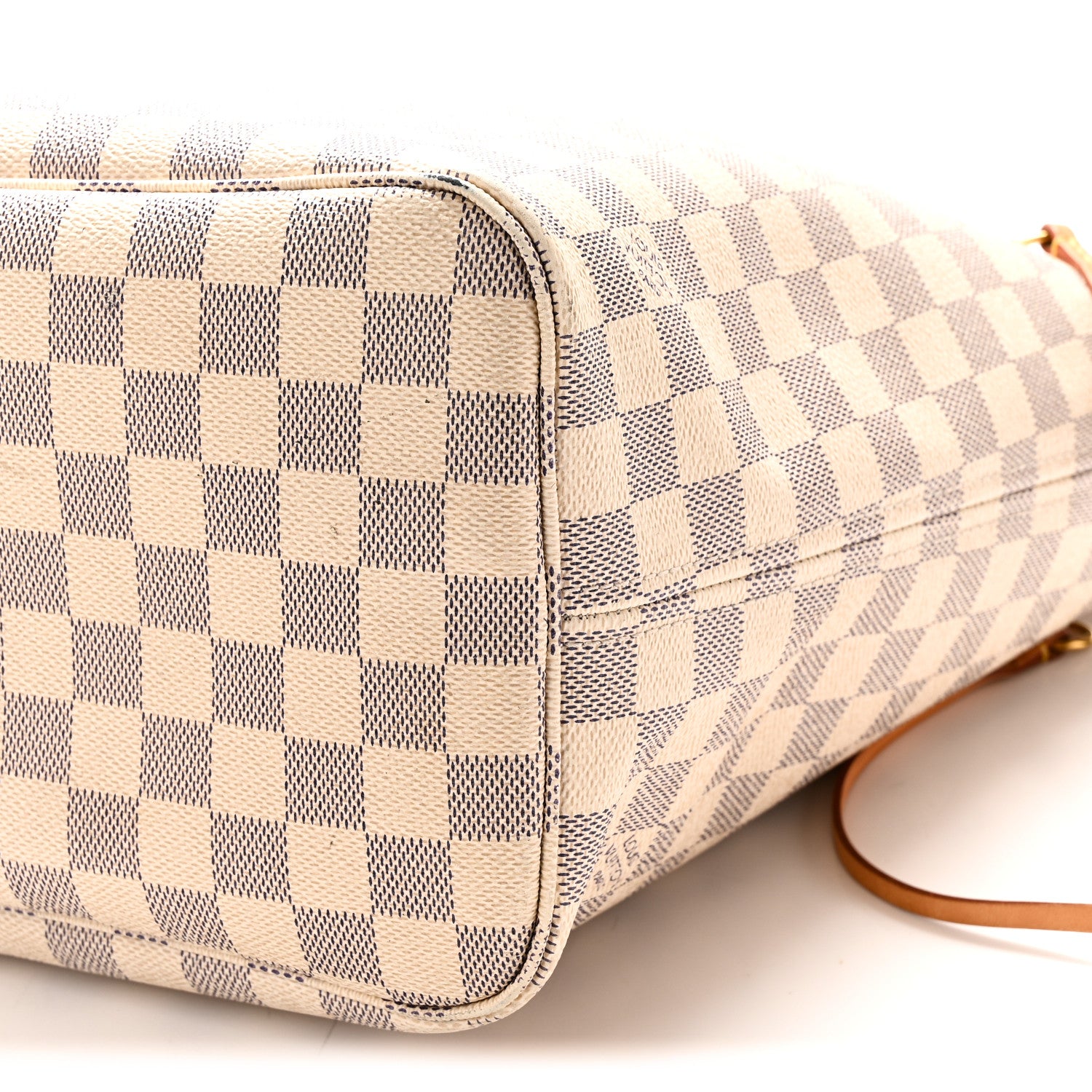 Louis Vuitton Damier Azur Neo Neverfull MM Rose Ballerine 11 of 11