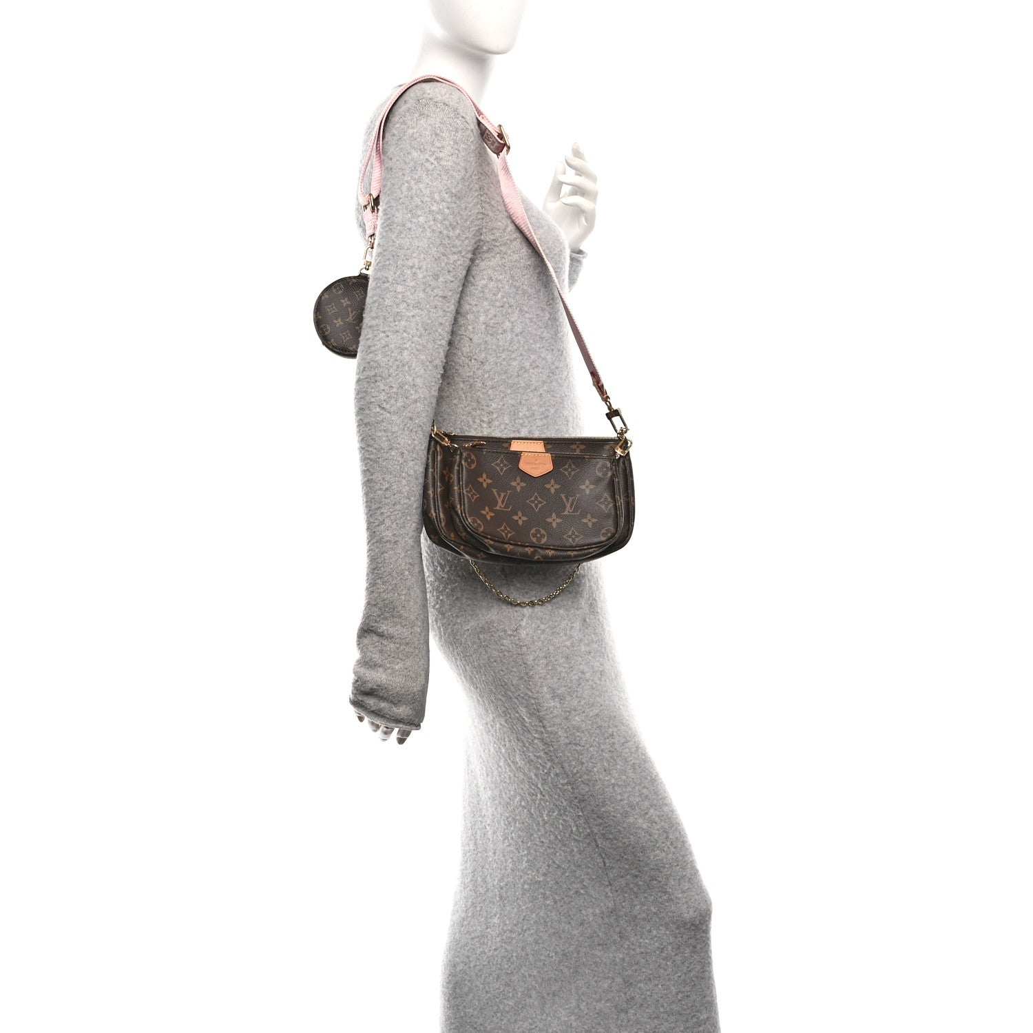 Louis Vuitton Monogram Multi Pochette Accessories Rose Clair 2 of 10