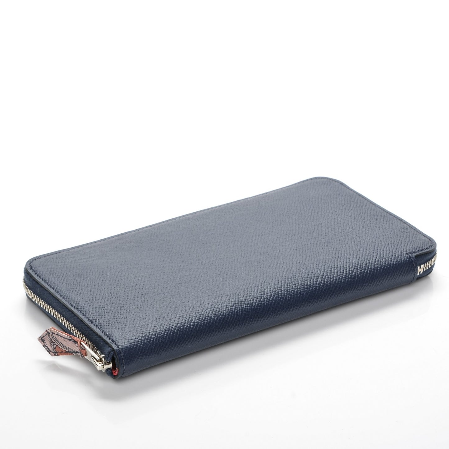 Epsom Silk'In Wallet Bleu Saphir