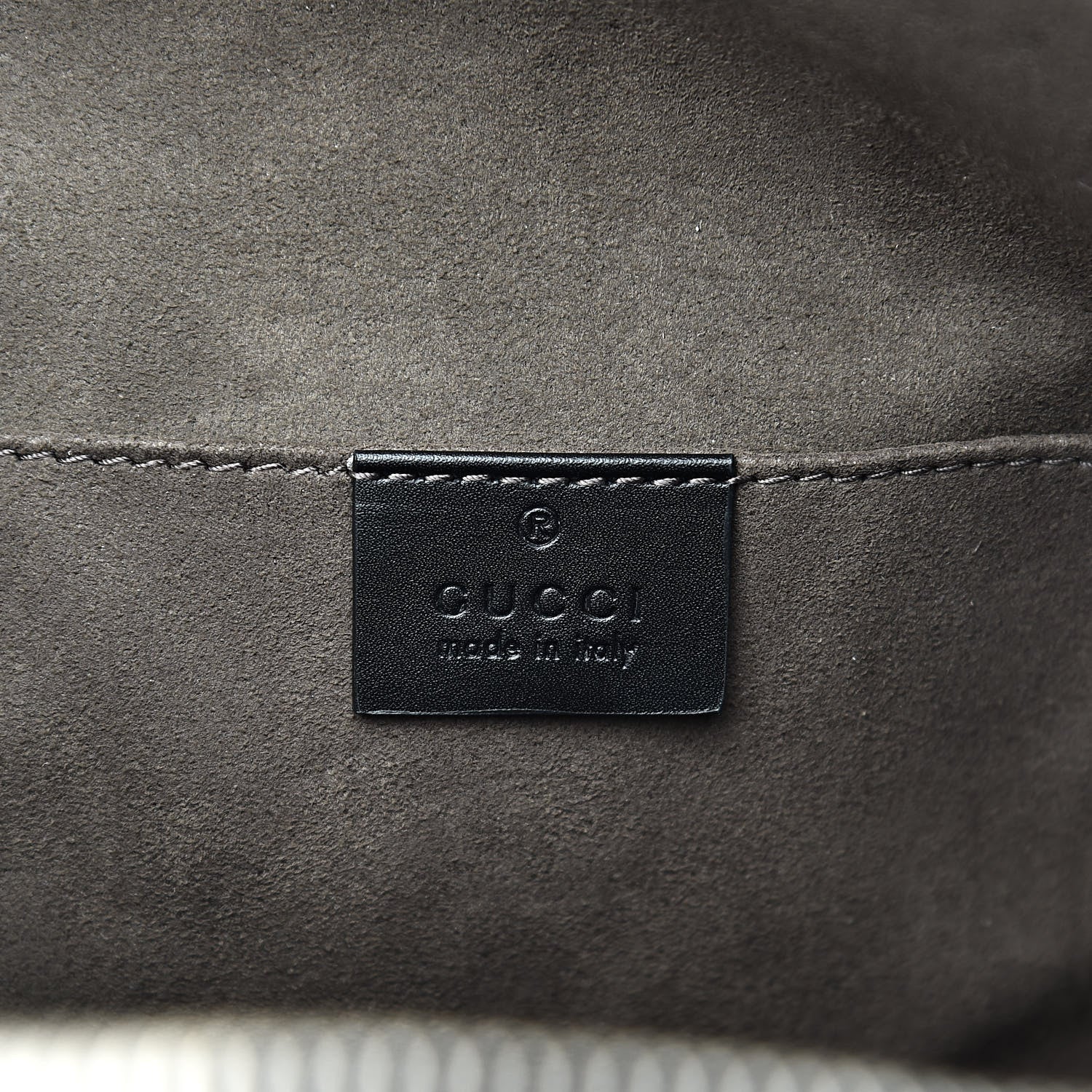 Gucci Guccissima Sling Backpack Black 6 of 10