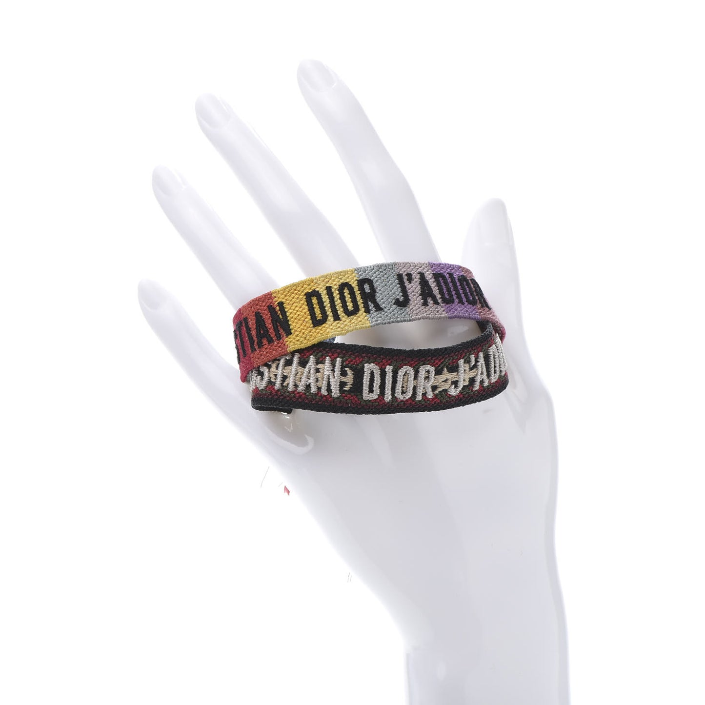 Woven Cotton J'Adior Friendship Bracelet Set Multicolor