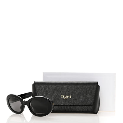 Celine Acetate Triomphe 01 Sunglasses CL 40194U Black 7 of 7