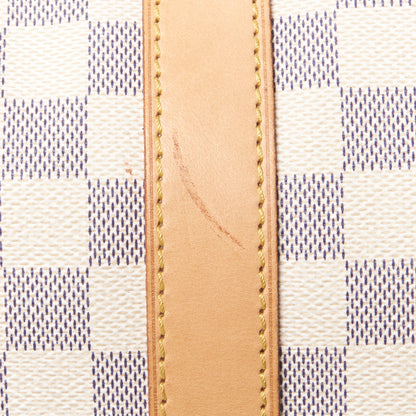 Louis Vuitton Damier Azur Keepall Bandouliere 55 9 of 11