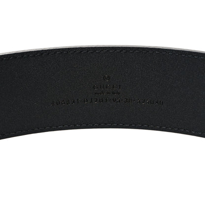 Gucci Textured Dollar Calfskin Double G 40mm Belt 95 38 Black 5 of 5