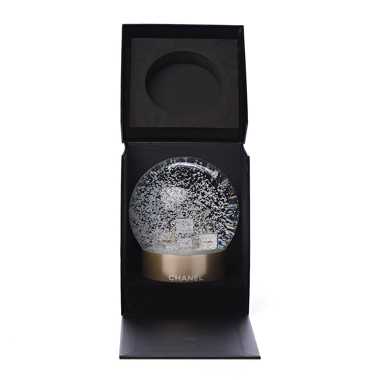 Chanel Glass N°5 Perfume Bottle Snow Globe 5 of 5