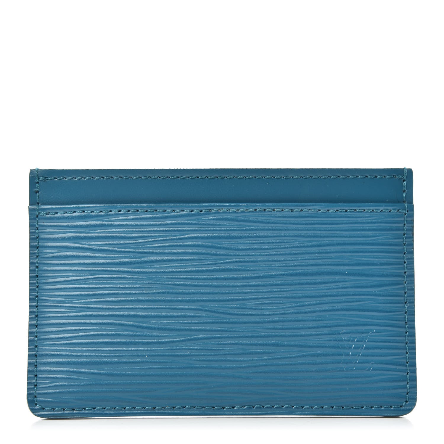 Louis Vuitton Epi Card Holder Cyan 1 of 7