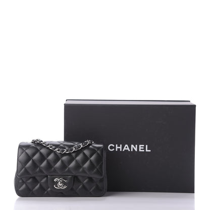 Chanel Caviar Quilted Mini Rectangular Flap Black 10 of 10