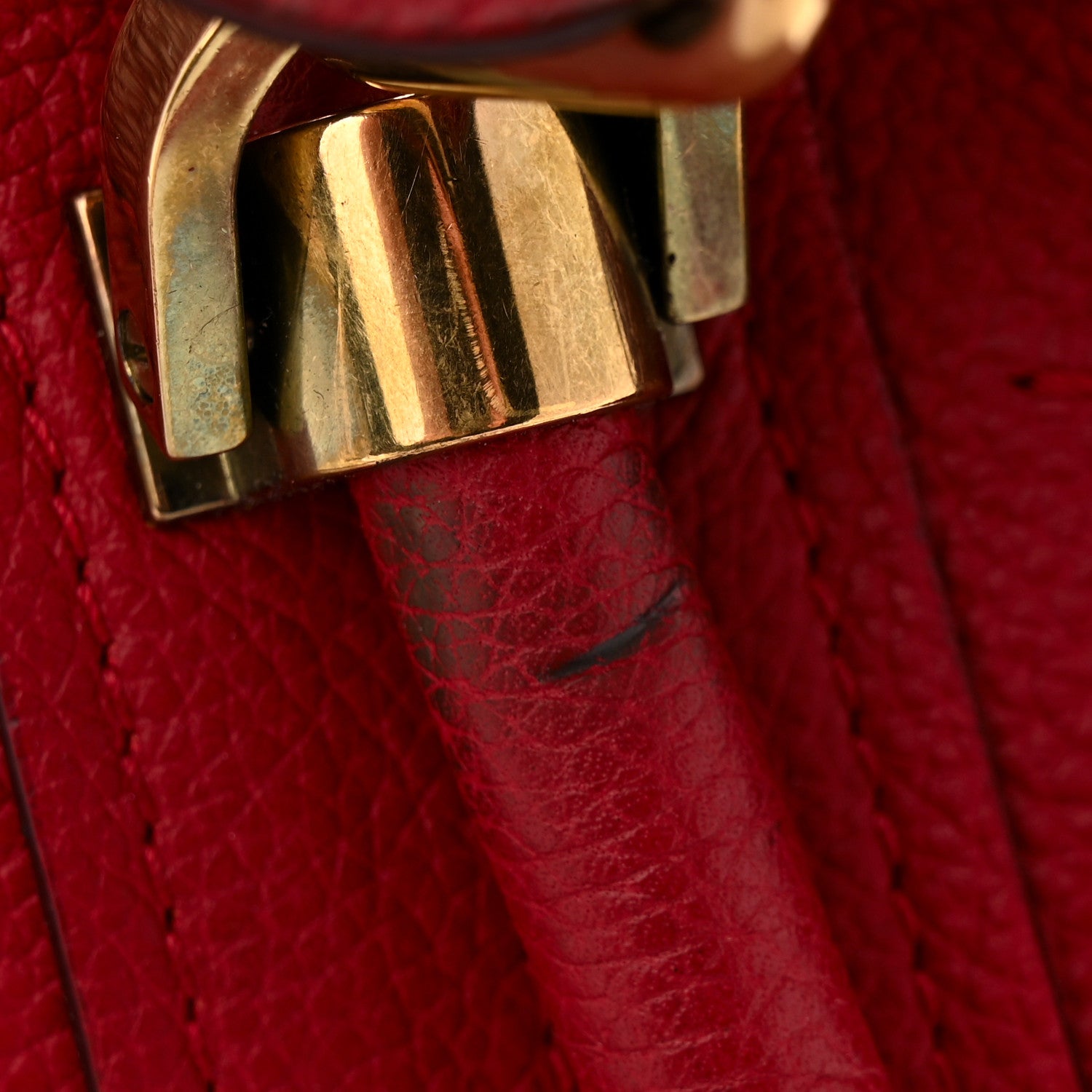 Chloe Calfskin Medium Paraty Acerola 12 of 13