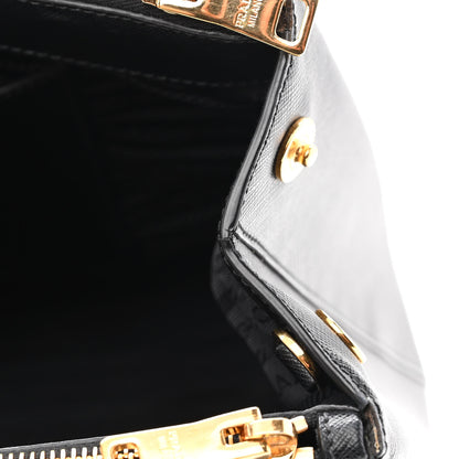 Prada Saffiano Large Galleria Double Zip Tote Black 12 of 12