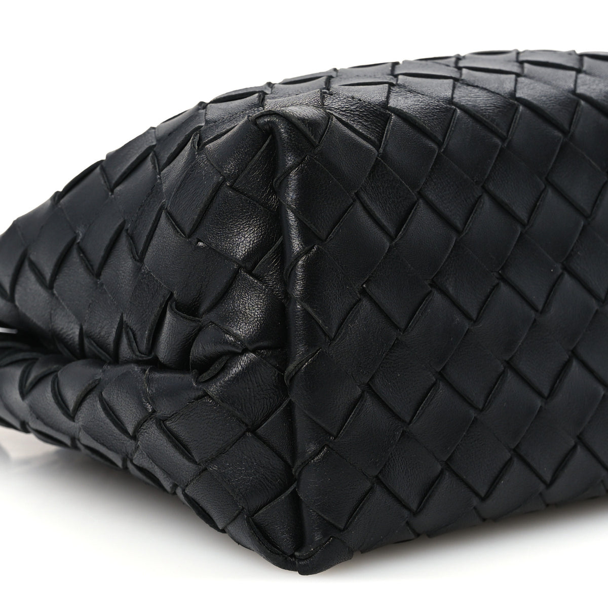 Bottega Veneta Nappa Intrecciato Small Andiamo Shoulder Bag Black 9 of 10