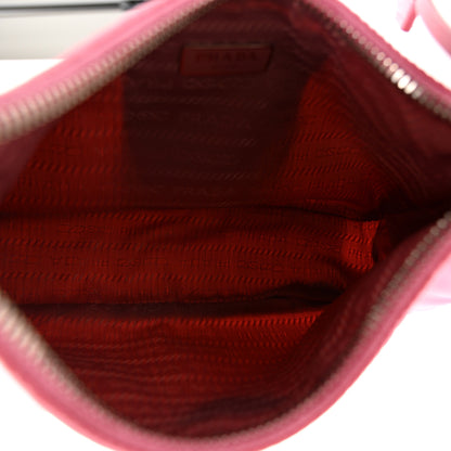 Prada Tessuto Nylon Saffiano Mini Re-Edition 2005 Bag Begonia 5 of 13