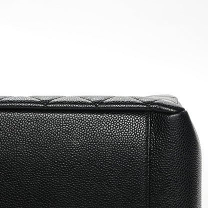 Chanel Caviar Quilted Grand Shopping Tote GST Black 8 of 8