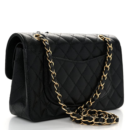 Chanel Caviar Quilted Small Double Flap Black 3 of 11