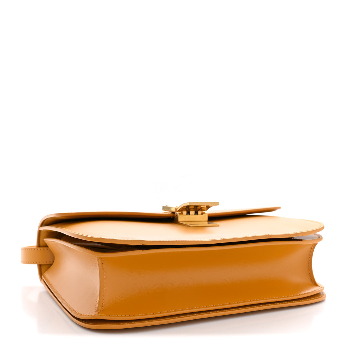 Celine Smooth Calfskin Medium Classic Box Flap Bag Daffodil 4 of 11