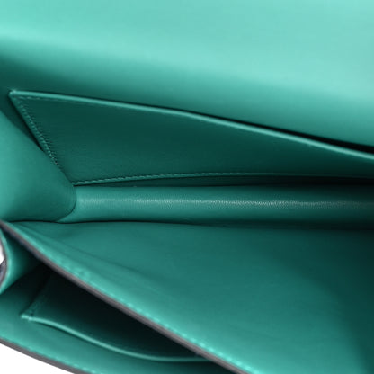 Hermes Chevre Mysore Verso Constance 18 Deep Bleu Vert Verone 6 of 16
