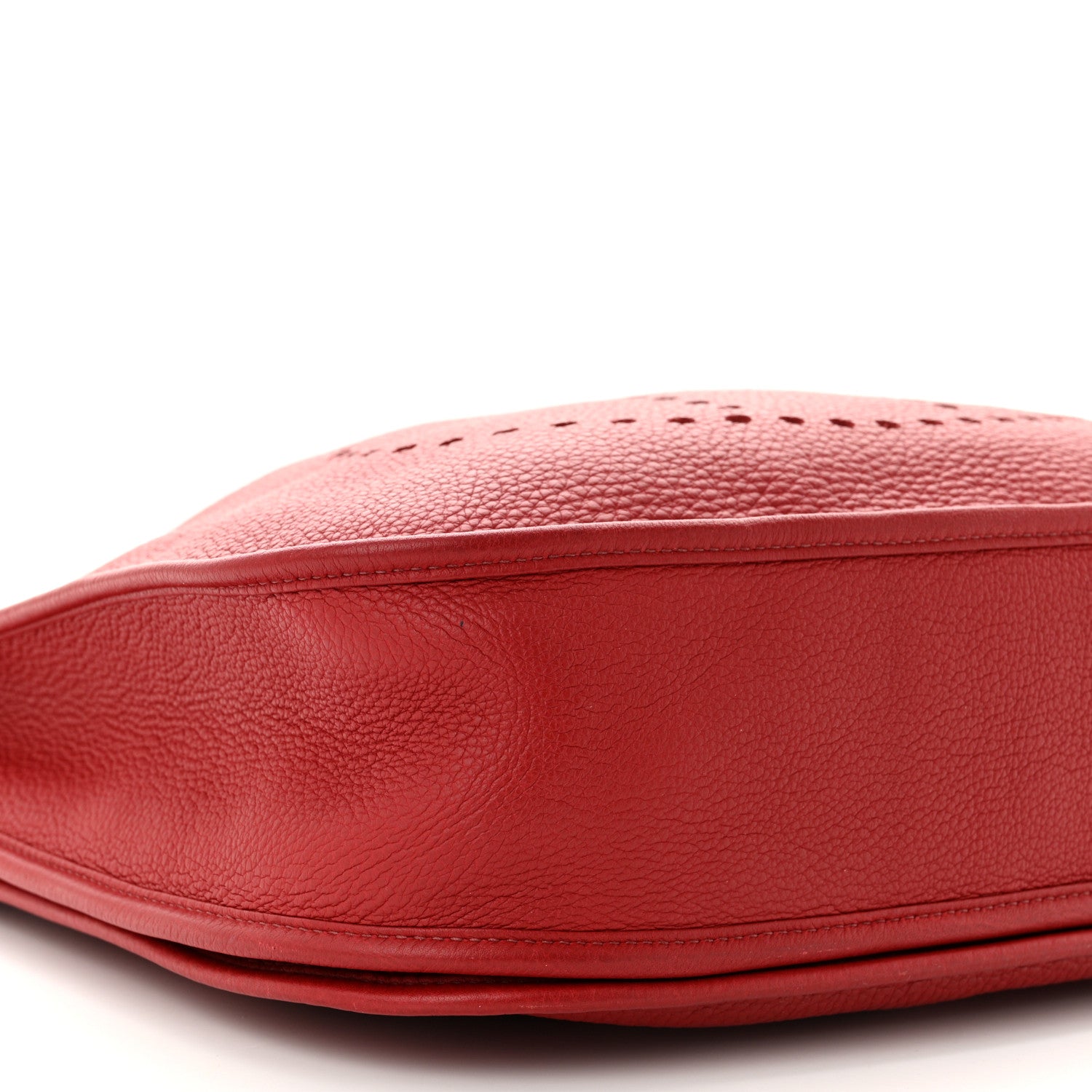 Hermes Taurillon Clemence Evelyne II GM Rouge Garance 9 of 11