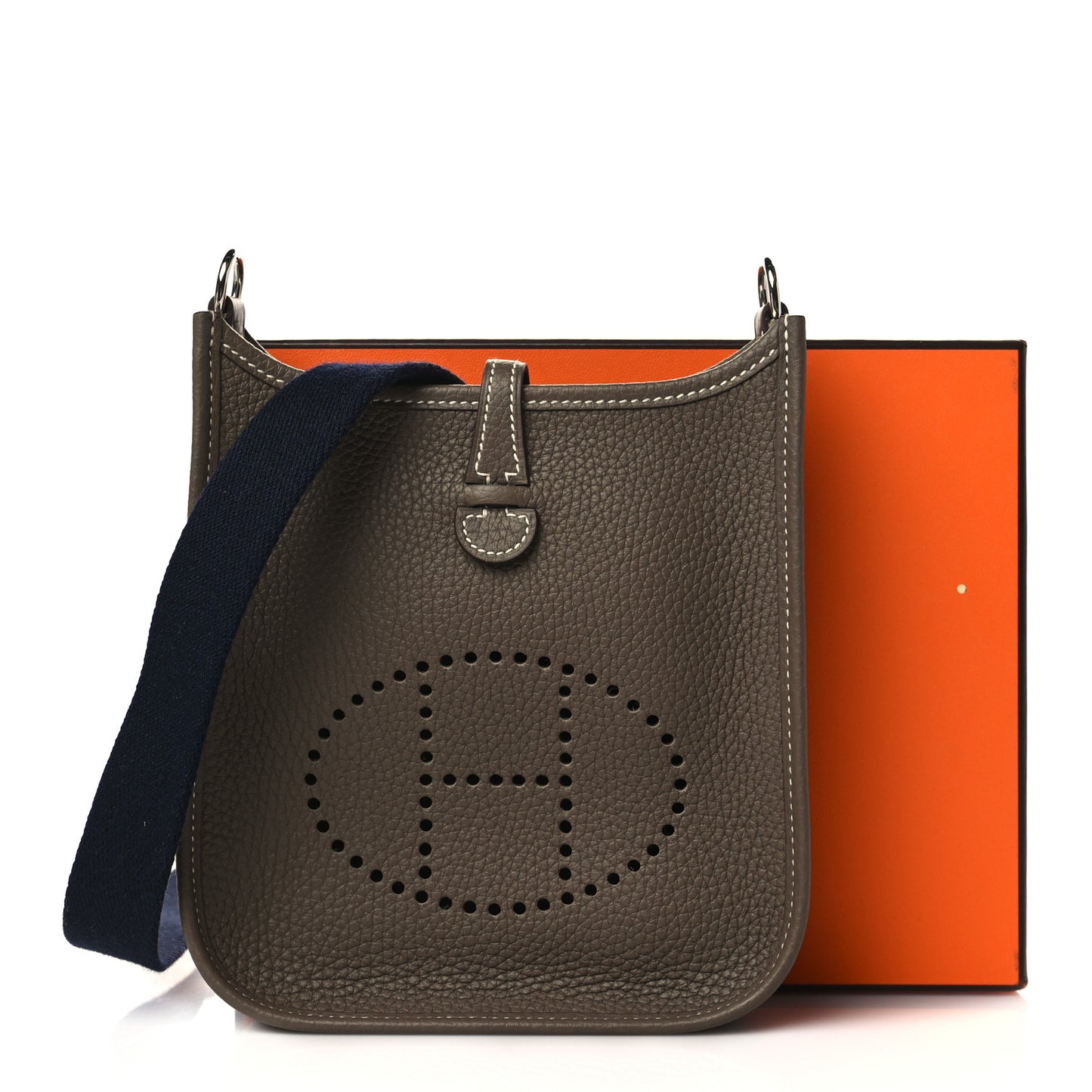 Taurillon Clemence Amazone Evelyne TPM Etoupe Bleu Indigo