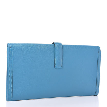 Hermes Chevre Mysore Jige Elan 29 Turquoise 3 of 9