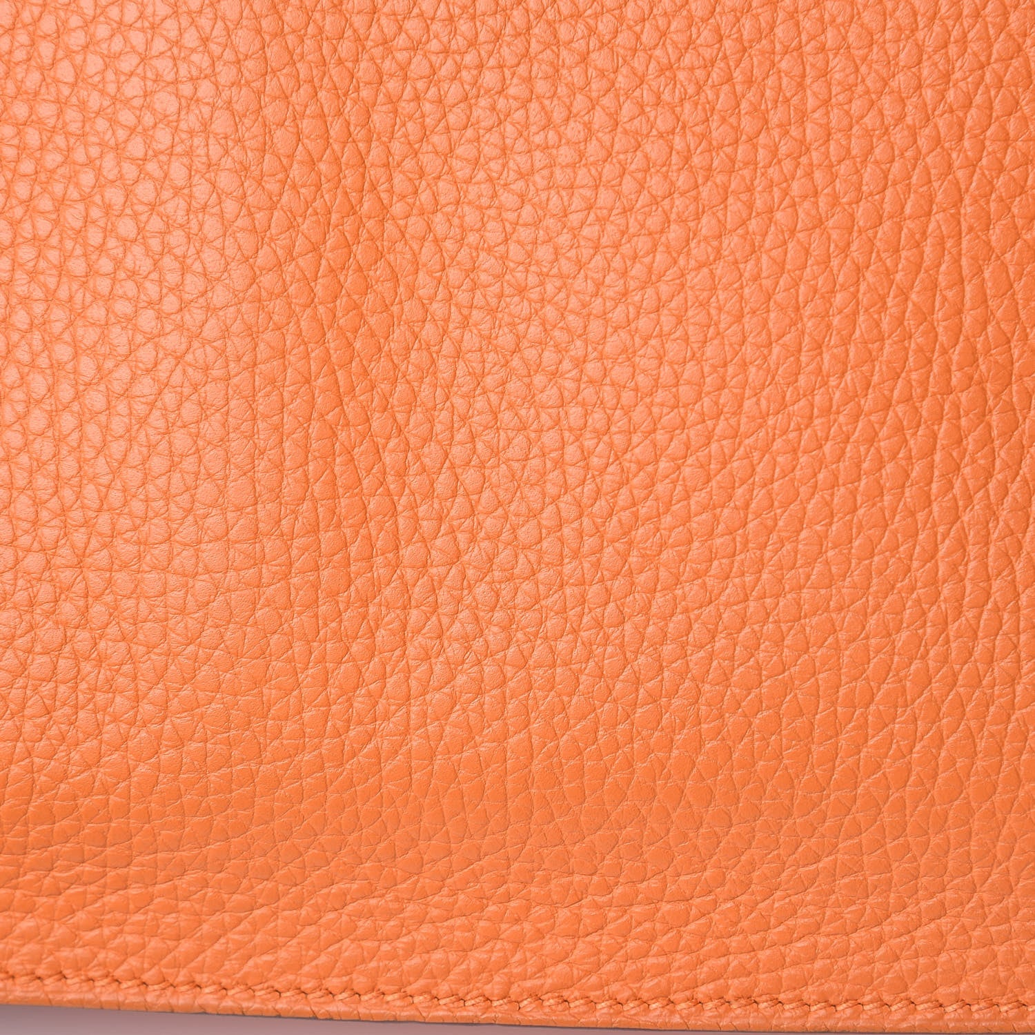 Hermes Taurillon Clemence Jypsiere 28 Orange 17 of 19