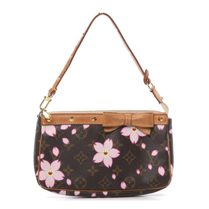 Louis Vuitton Monogram Cherry Blossom Pochette Accessories Brown 1 of 17