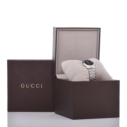 Gucci Stainless Steel 27mm G-Timeless Quartz Watch Black 7 of 7