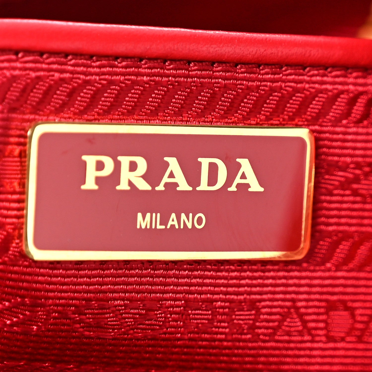 Prada Tessuto Nylon Small Backpack Rosso 6 of 8