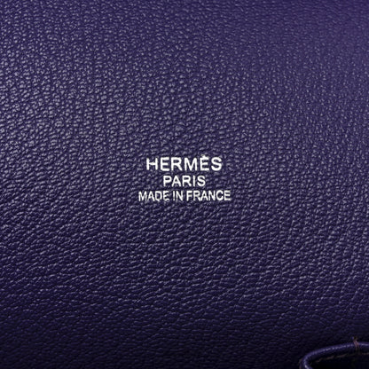 Hermes Taurillon Clemence Jypsiere 34 Iris 6 of 15