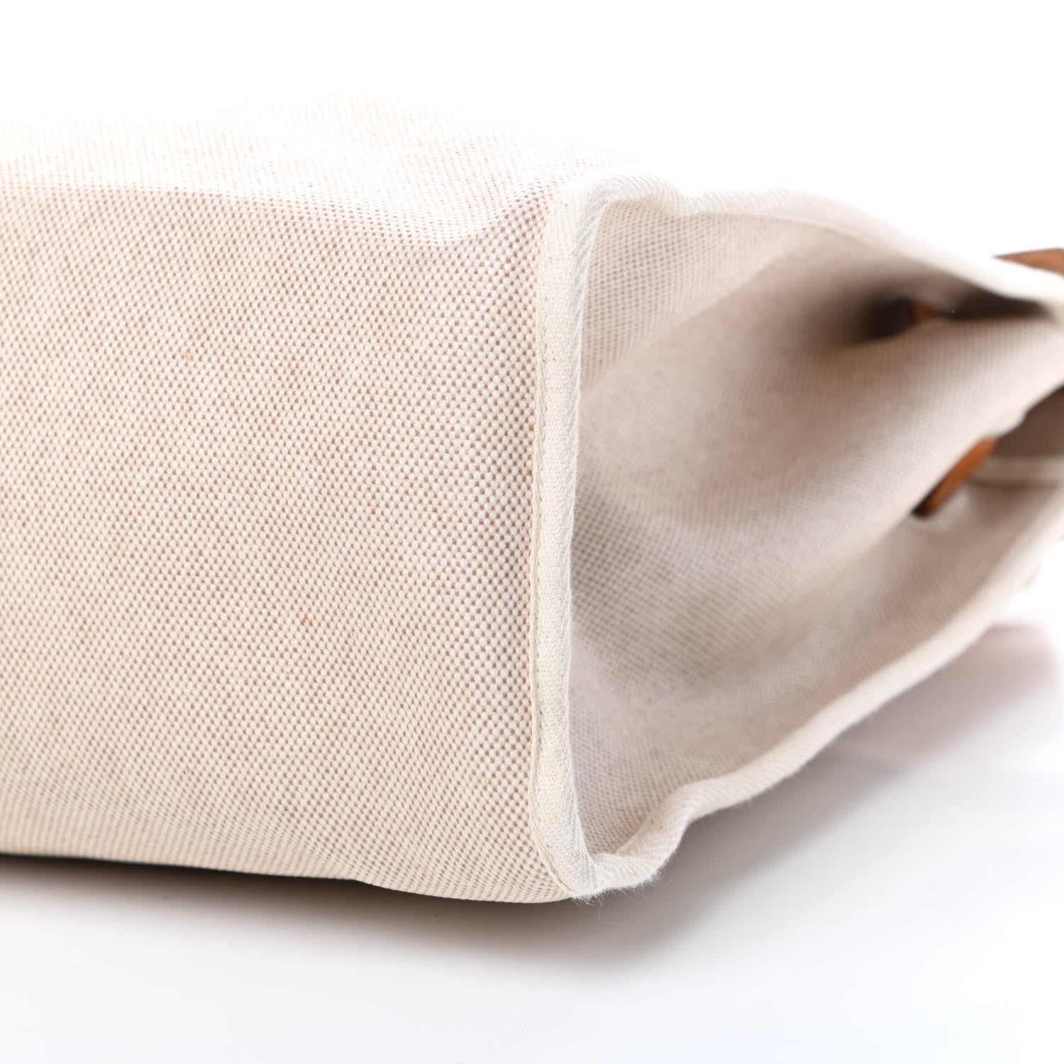 Hermes Toile Vache Calfskin Herbag 39 MM Natural 11 of 12