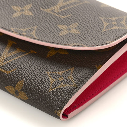 Louis Vuitton Monogram Bloom Flower Emilie Wallet Fuchsia 8 of 8