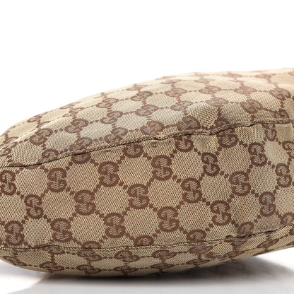 Gucci Monogram Bamboo Ring Hobo Aubergine 9 of 12
