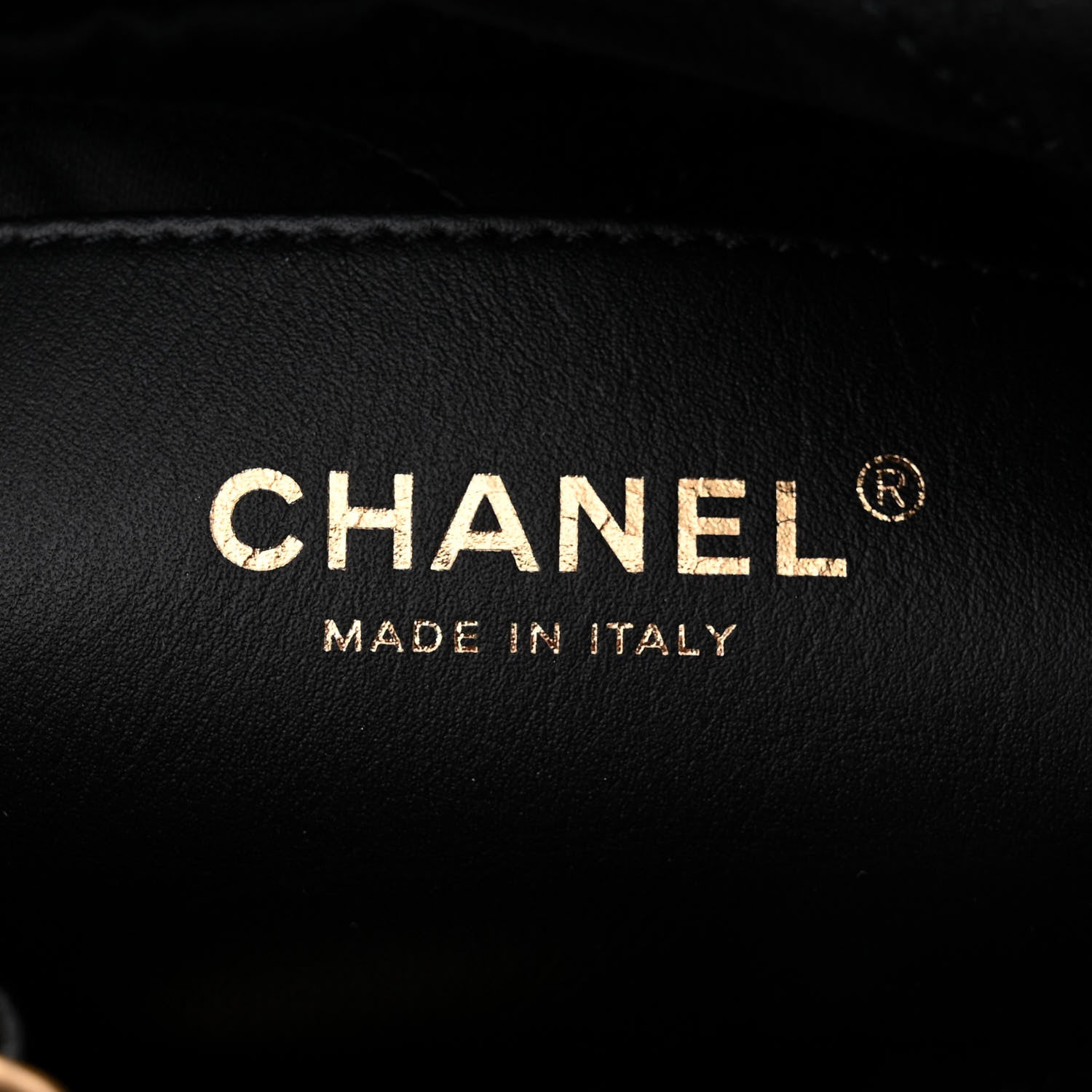 Chanel Shiny Crumpled Calfskin Quilted Pearl Mini Chanel 22 Black 6 of 10