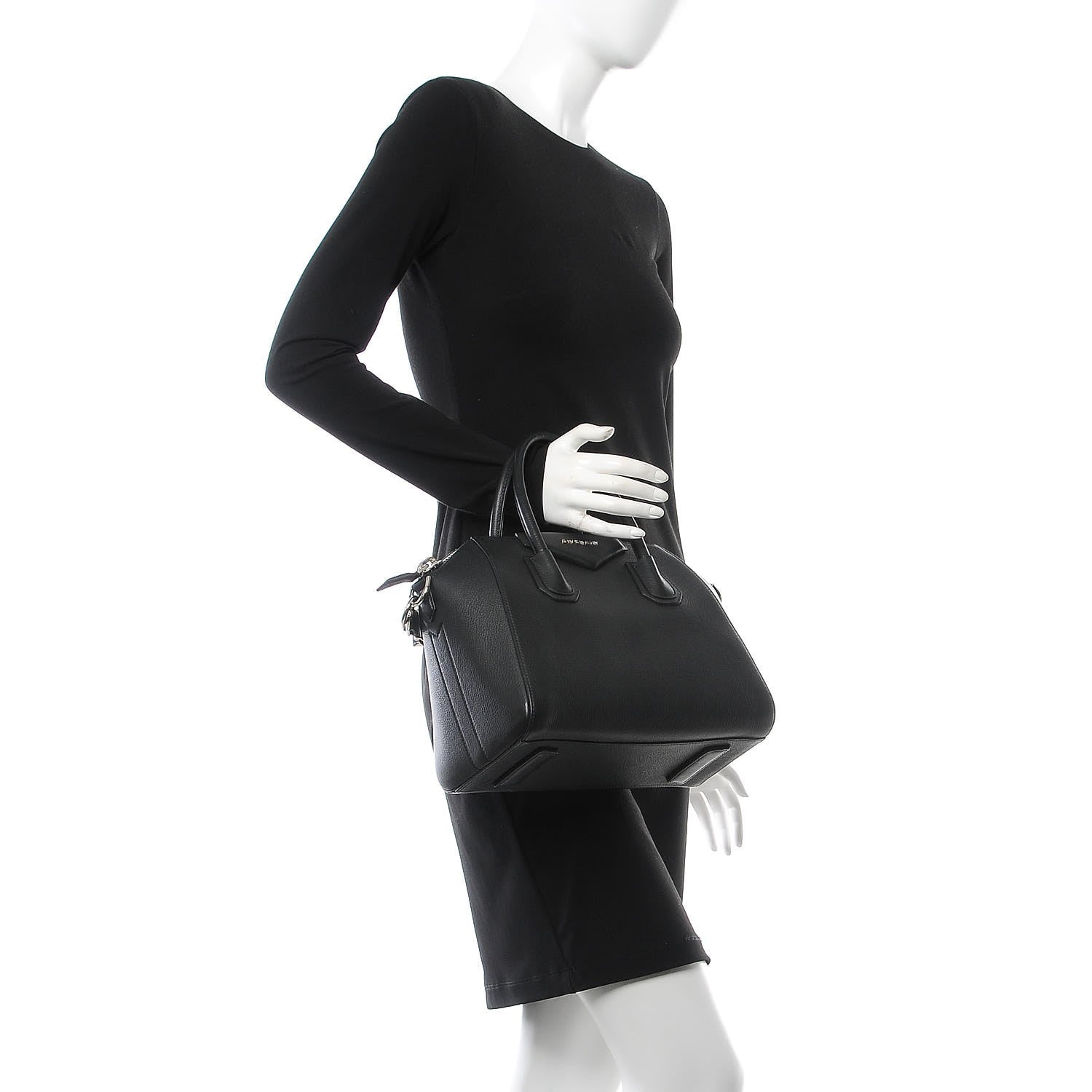 Givenchy Sugar Goatskin Small Antigona Black 2 of 13