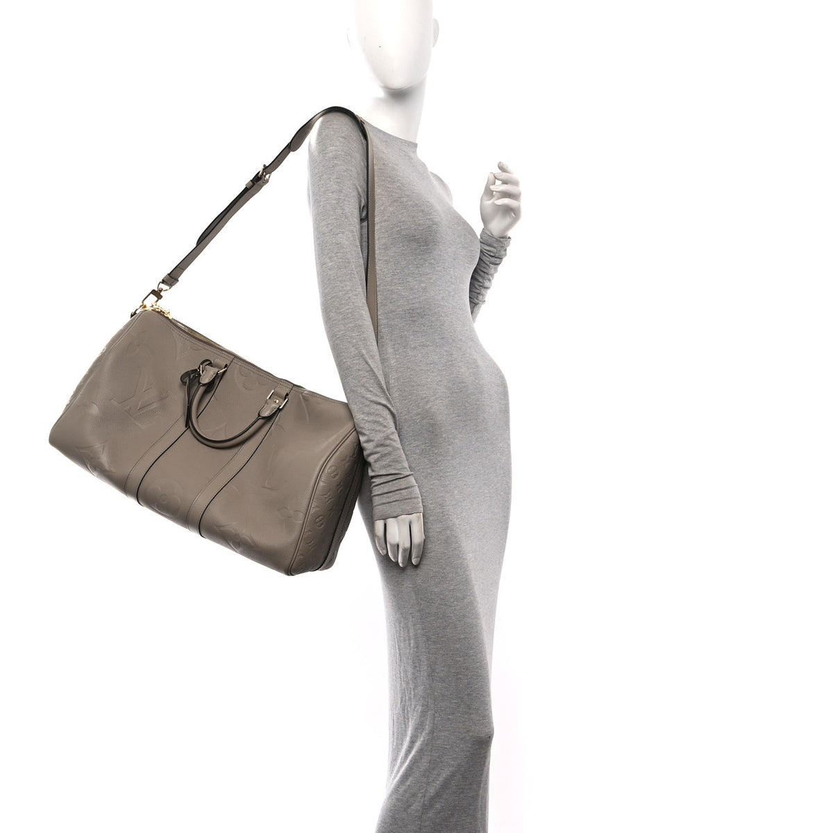 Empreinte Monogram Giant Keepall Bandouliere 45 Tourterelle