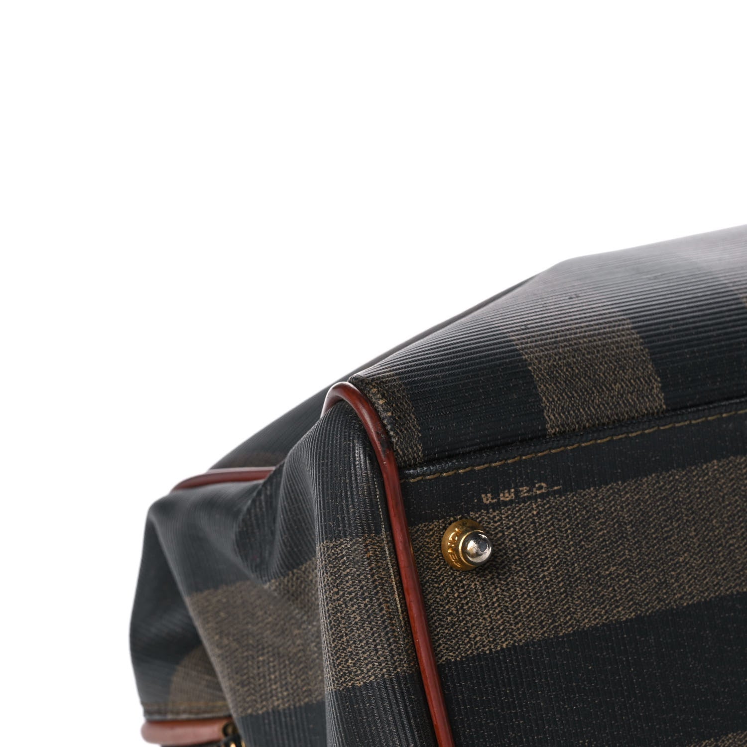 Fendi Pequin Spalmati Boston Cuoio 9 of 13