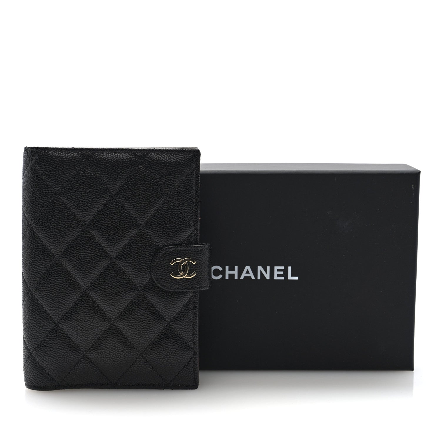 Chanel Caviar Quilted Passport Holder Black 8 of 8
