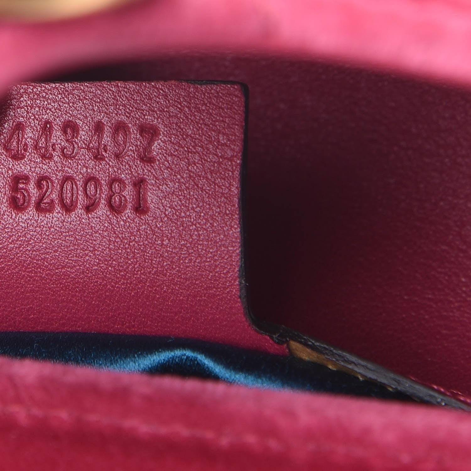 Gucci Velvet Matelasse Small GG Marmont Shoulder Bag Light Raspberry Rose 8 of 11
