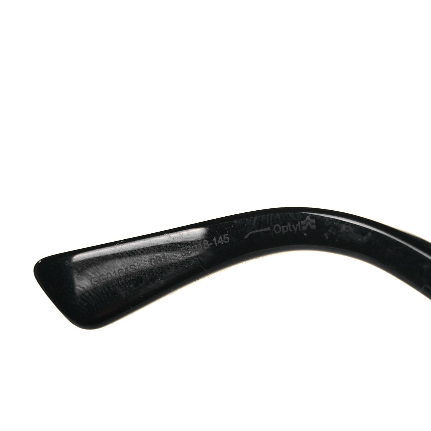 Gucci Cat Eye Sunglasses GG0164S Black 6 of 7