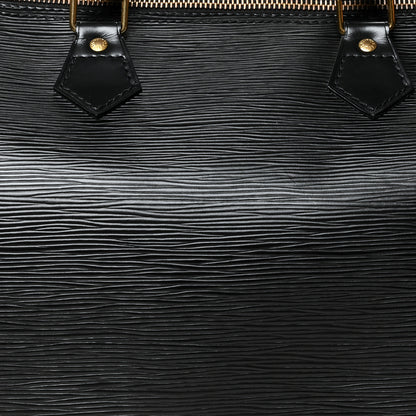 Louis Vuitton Epi Speedy 30 Black 7 of 12